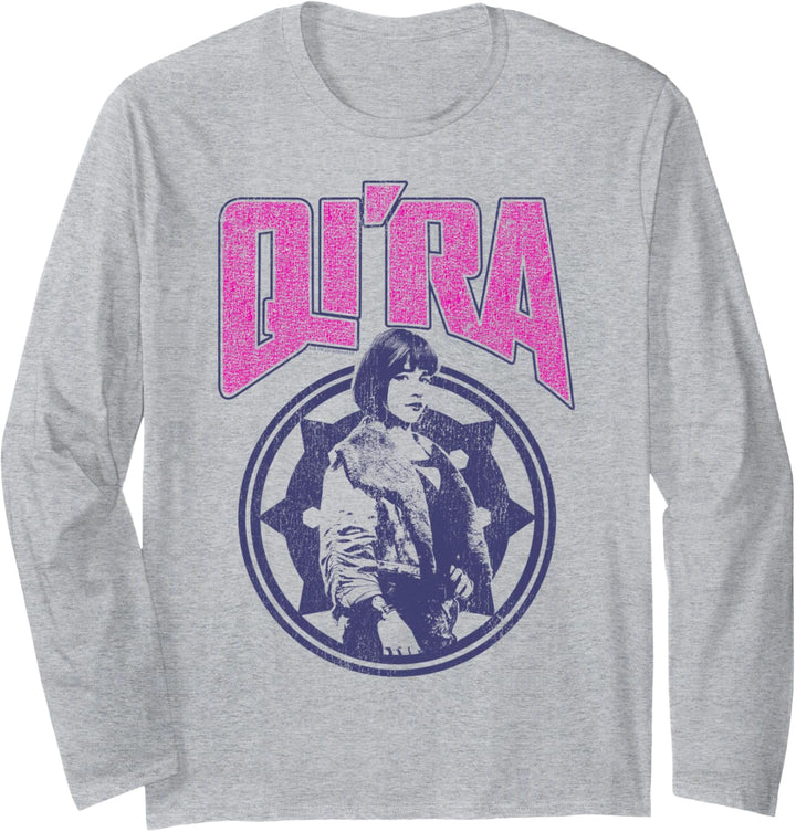 Star Wars Han Solo Movie Qi'ra My Way Badge Langarmshirt