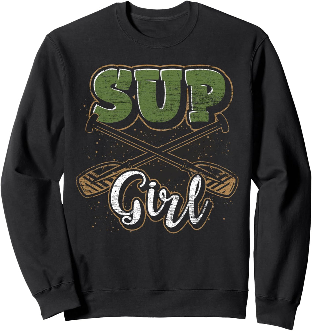 Stand Up Paddling Mädchen Wassersport SUP Stand Up Paddeln Sweatshirt