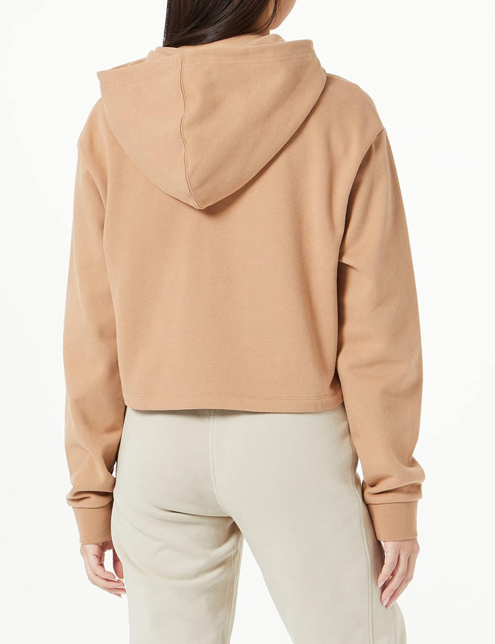 HUGO Damen Sweatshirt XL Light/Pastel Brown232, XL Light/Pastel Brown232