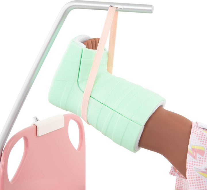Our Generation - Gute Besserung Bett - Puppen-Krankenhausbett - Arzt-Set - Krankenhauskittel, Stetho