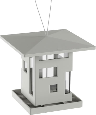 Umbra Bird Cafe Vogelhaus, Moderner Vogelfutterspender zum Aufhängen, Vogelfutterhaus mit architekto