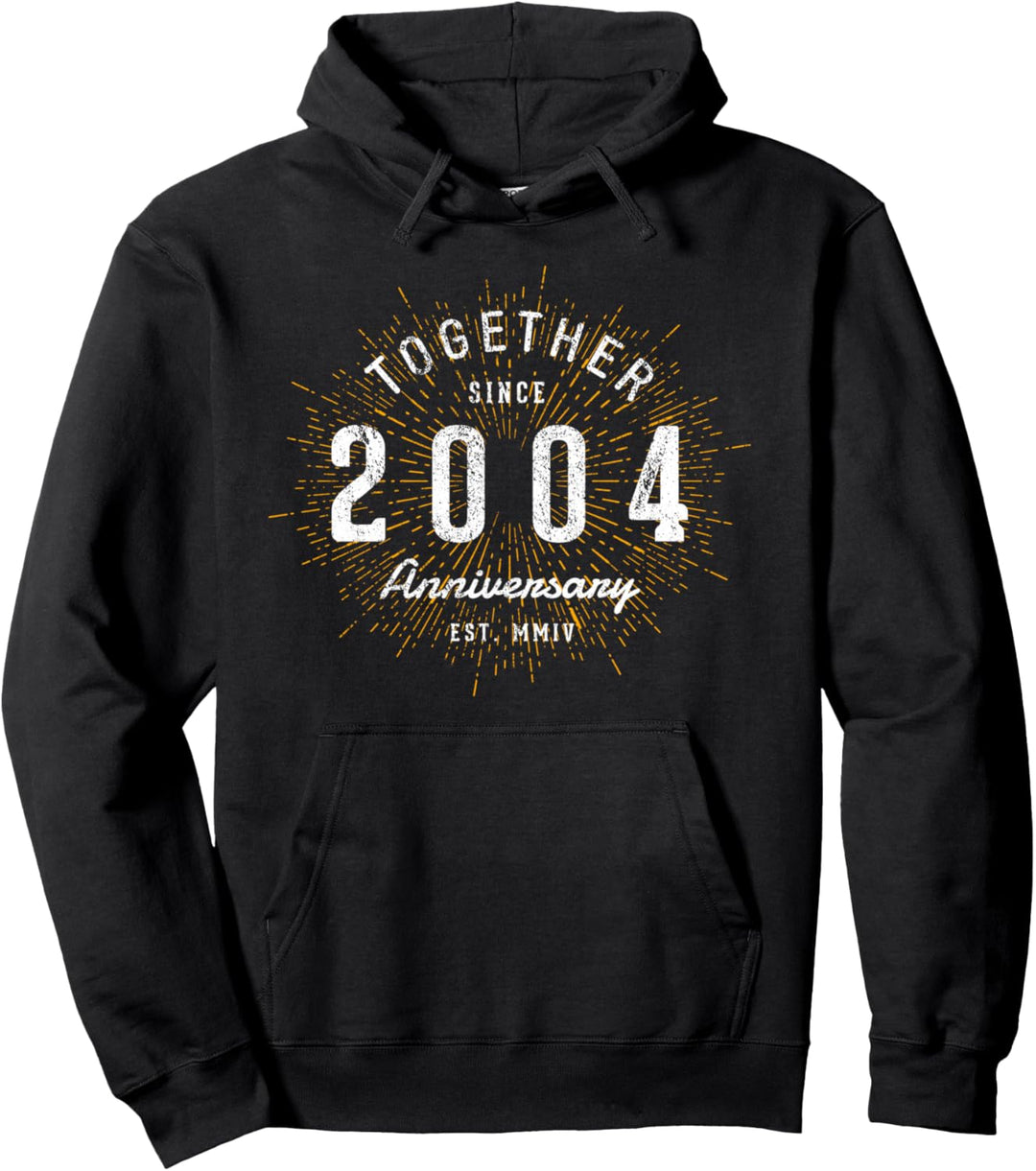Jahrestag Zusammen seit 2004 Pullover Hoodie