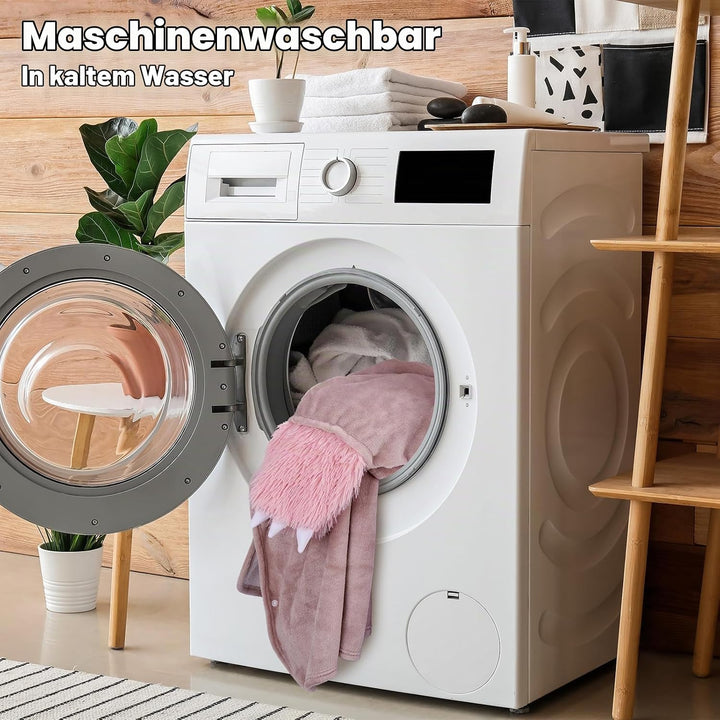 Rosa Faultier Kuscheldecke mit Ärmeln und Kapuze, Faultier Geschenk für Frauen, Weihnachtsgeschenke
