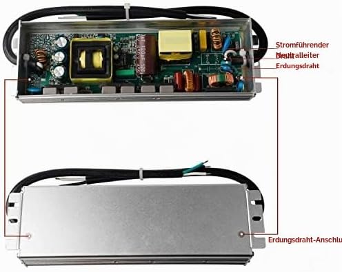 LED Trafo 12V 80W 6,7A IP67,geeignet für LED Stripes und Leuchtmittel,Upgrade Transformator Netzteil