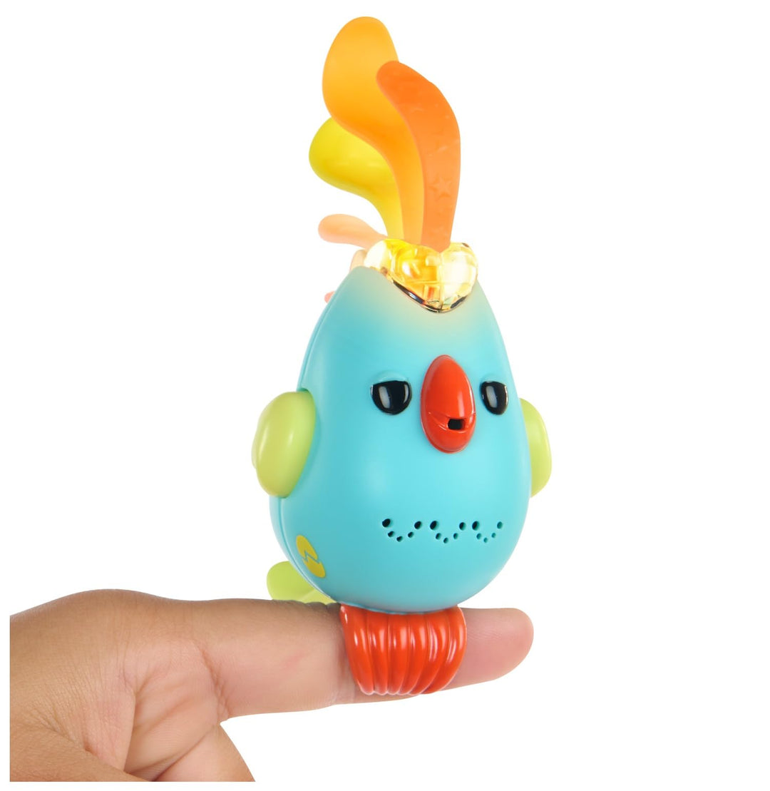 Fingerlings Sweet Tweets Interactive Bird: Lionel, Record & Play Secret Messages, 40+ Sounds & Reakt