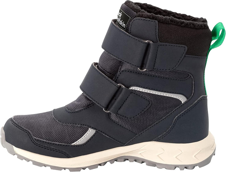 Jack Wolfskin Unisex Kinder Woodland Wt Texapore High Vc K Winterstiefel 30 EU Dark Blue Green, 30 E