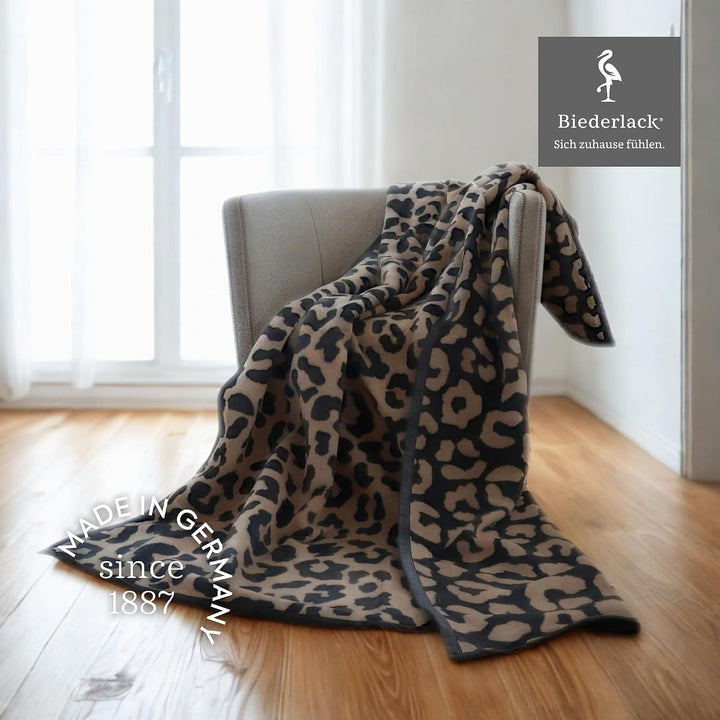 biederlack® flauschig-weiche Wohndecke Leo Soft, Sofadecke in 150x200 cm