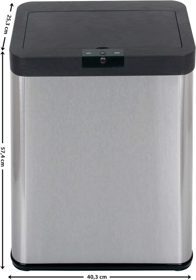 Echtwerk Sensor-Abfalleimer, Mülleimer Sensor, Touchless Abfalleimer, elektrischer Müllbehälter, Inf
