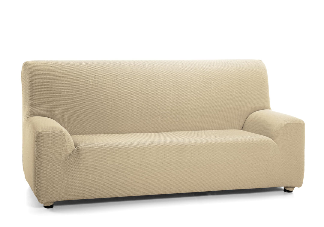 Martina Home Tunez, elastischer Sofabezug für 3-Sitzer-Sofa (170-220 cm), Beige