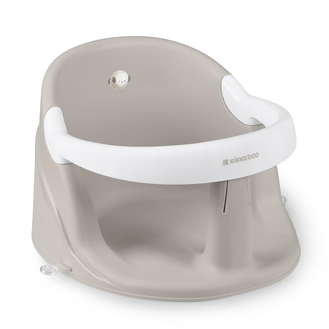 KikkaBoo OCEAN DEEP Baby Badesitz, für Babys ab 6+ Monaten, Ergonomische Badehilfe, Rutschfeste Saug