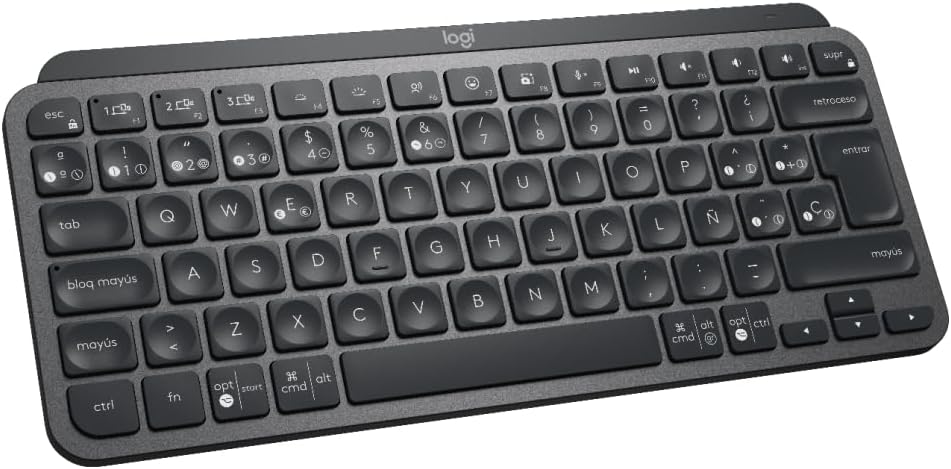 Logitech MXKEYS Mini WRLS Illuminated KB Graphite - ESP - MEDITER