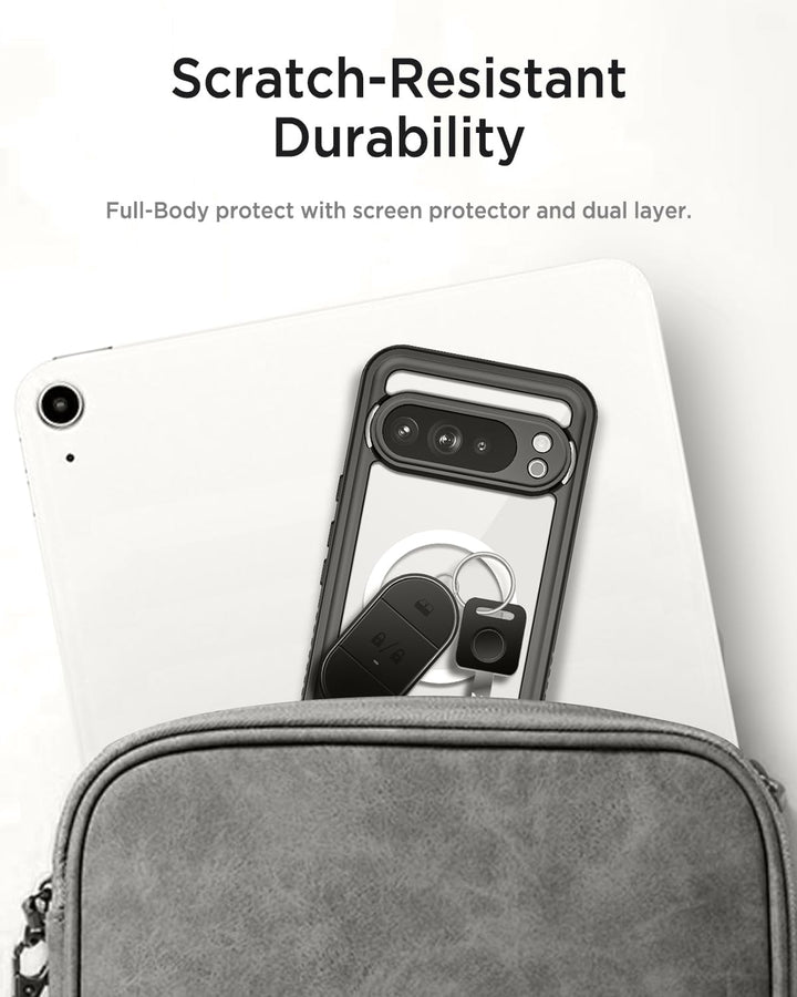 Miimall Kompatibel mit Google Pixel 10 Pro XL 360 Gard Hülle Wasserdicht, [HD Displayschutz+Kamerasc