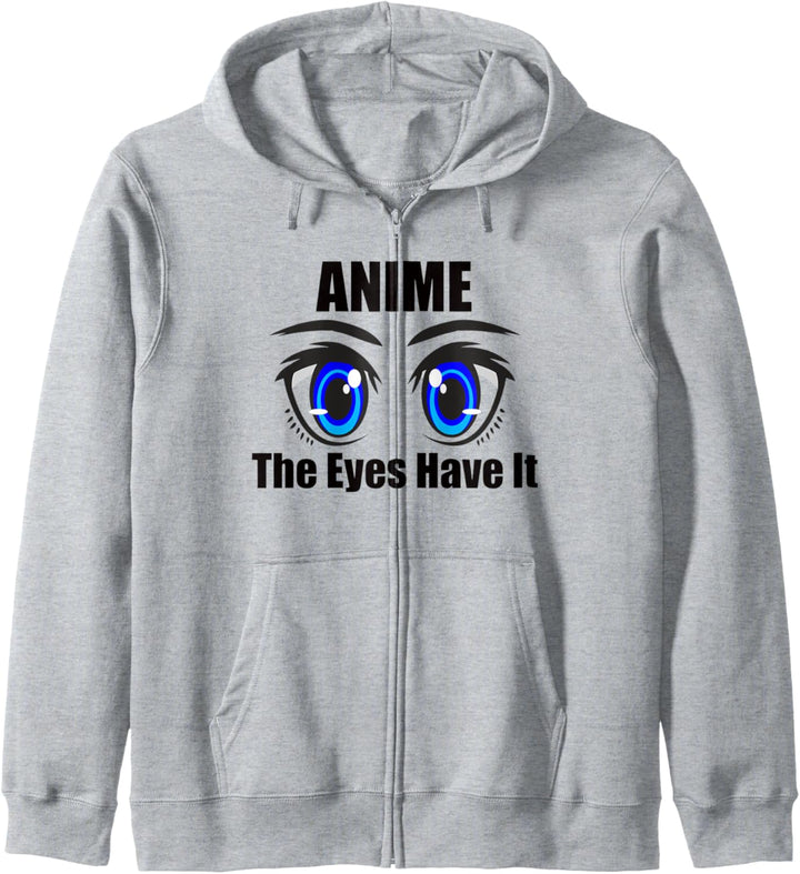 Anime Meme Gift Sexy Blue Eyes Cosplay Japanese Kawaii Manga Kapuzenjacke