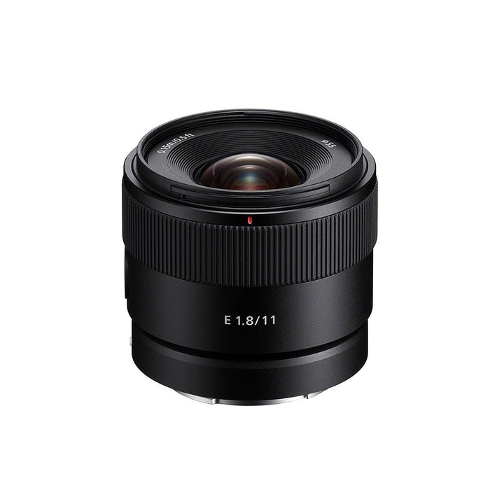 Sony E 11 mm F1.8 | APS-C-Weitwinkel-Objektiv mit Festbrennweite (SEL11F18) Single, Single