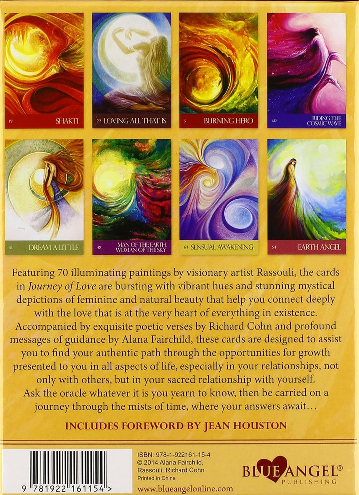 Llewellyn Publications Journey of Love: Oracle Cards & Guidebook Set