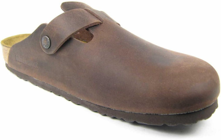 BIRKENSTOCK Unisex Boston Clogs 37 EU Braun Habana, 37 EU Braun Habana