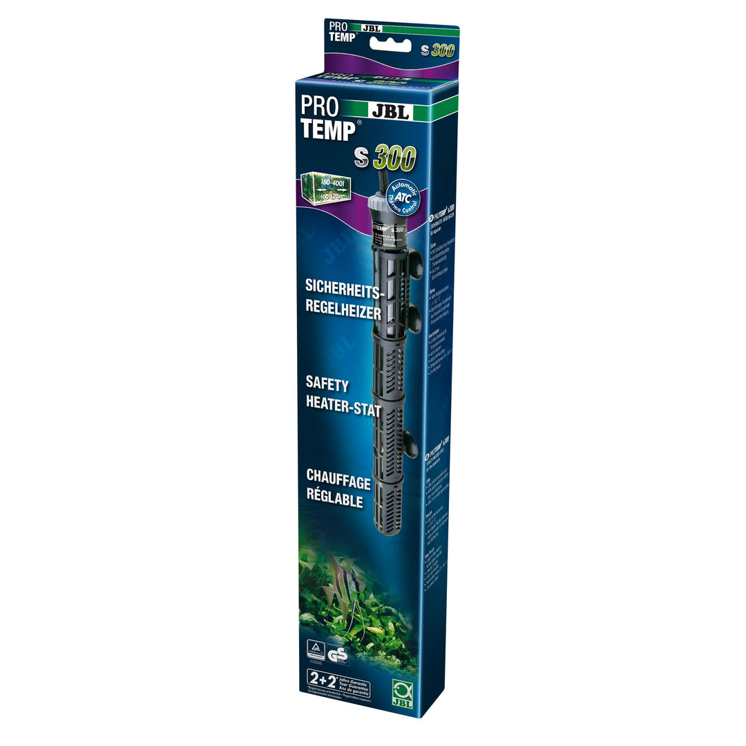 JBL ProTemp s300 Regelheizer für Süss- und Meerwasser-Aquarien für 160 - 400 l Für 160-400 l, Für 16