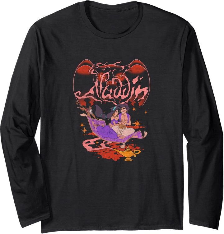 Disney Aladdin Return Of Jafar Collage Portrait Langarmshirt