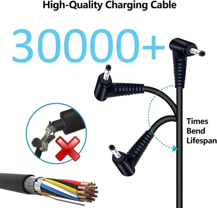 DTK Ladegerät für Lenovo Netzteil 65W 20V 3,25A Laptop Ladekabel für Lenovo AC Adapter 4,0mm*1,7mm 6