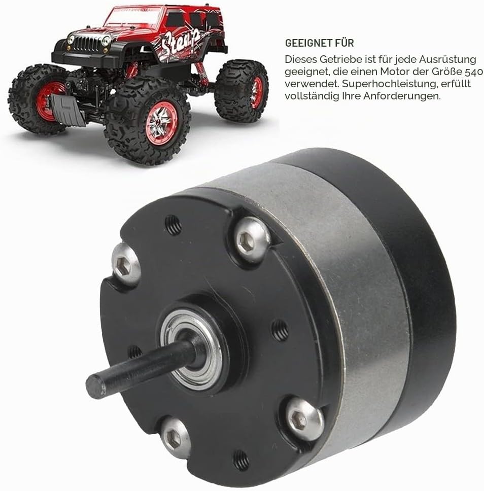 VGEBY1 Drehzahlreduzierung, Planetengetriebe 1/3, elektrisch, für den Motor RC 540