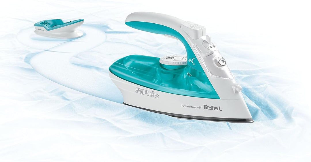 Tefal FV6520 Bügeleisen, Türkis, Weiss