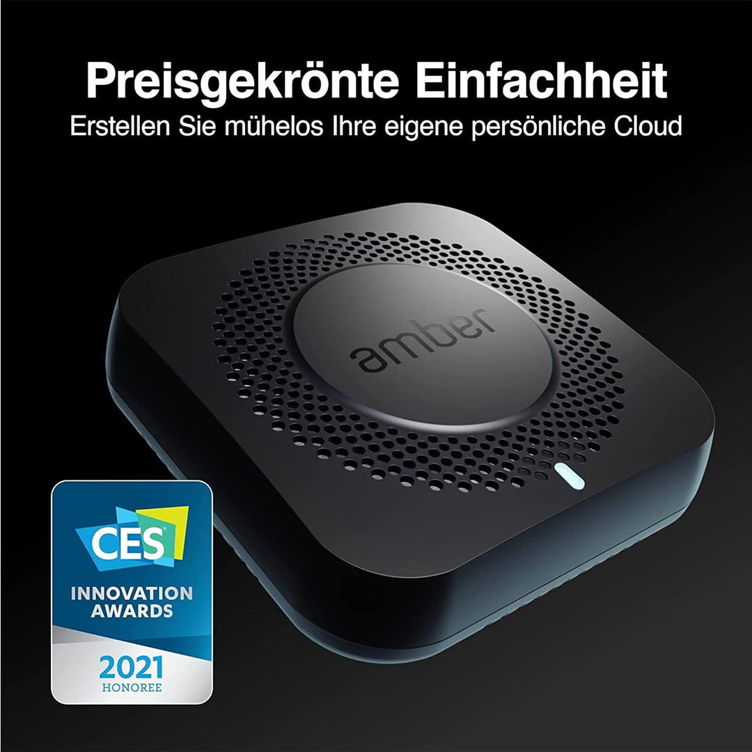 AMBER X Smart Persönliches Cloud-Speichergerät für Datenmedia-Dateien, integrierte 512 GB High-Speed