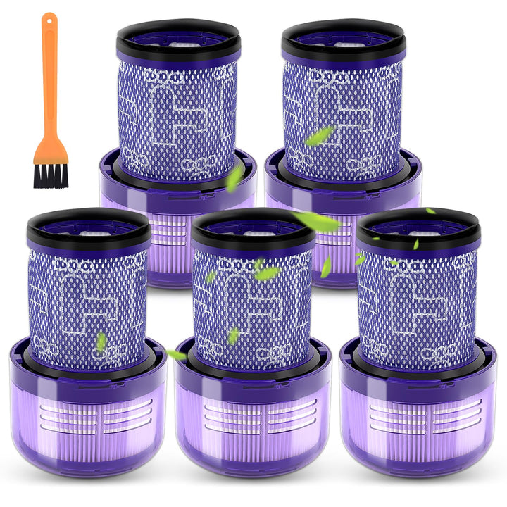 (5 Stück) V12 Slim Detect Slim Ersatz HEPA Filter für Dyson V12 Detect Slim Absolute/Complete/Motorh