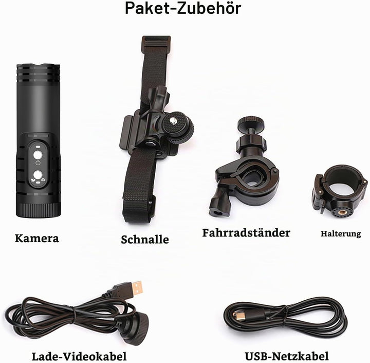 OBEST Action Cam Mini Helmkamera, Motorrad Dash Rekorder Outdoor wasserdicht Action Videokamera HD 1