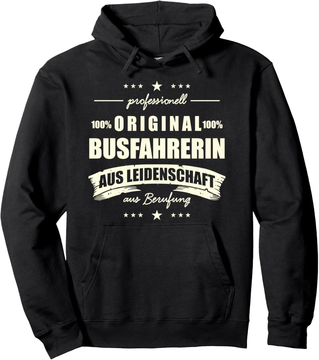 Geschenk-Ideen für Busfahrer und Busfahrerin, Motiv-Sprüche Pullover Hoodie