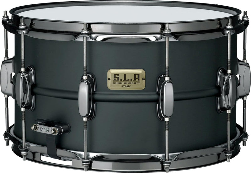 Tama SLP Steel Flat Black Snare - LST148 - 14&