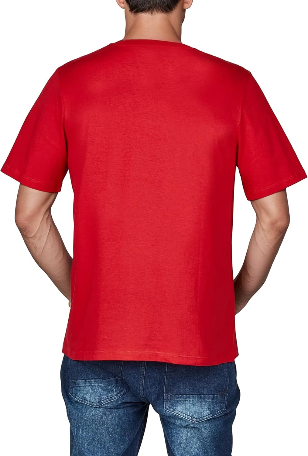 JACK & JONES JJLINO T-Shirt 4er Pack Rundhals Kurzarm Shirt Regular Fit Print Sommer 100% Baumwolle