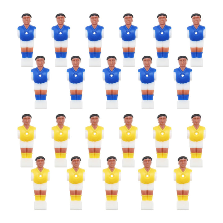 22 Stück Tischfussballspieler, Tischfussball, Tischfussball, Anzüge, Spielerspiele, Mini-Fussballfig