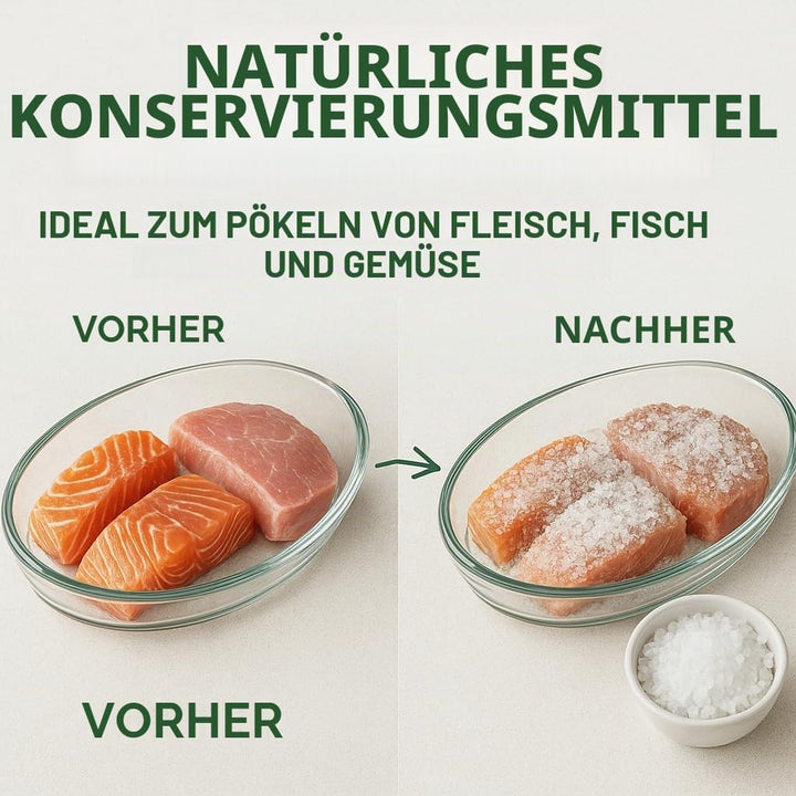 Steinsalz grob 20 kg naturbelassen unraffiniert ohne Zusatzstoffe für Bäder Lebensmittel Kühlung Str