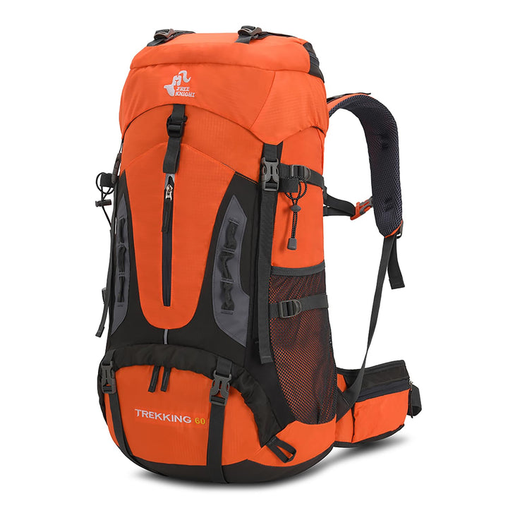 Bseash 60 l wasserdichter leichter Wanderrucksack mit Regenschutz, Outdoor-Sport, Reisen, Tagesrucks