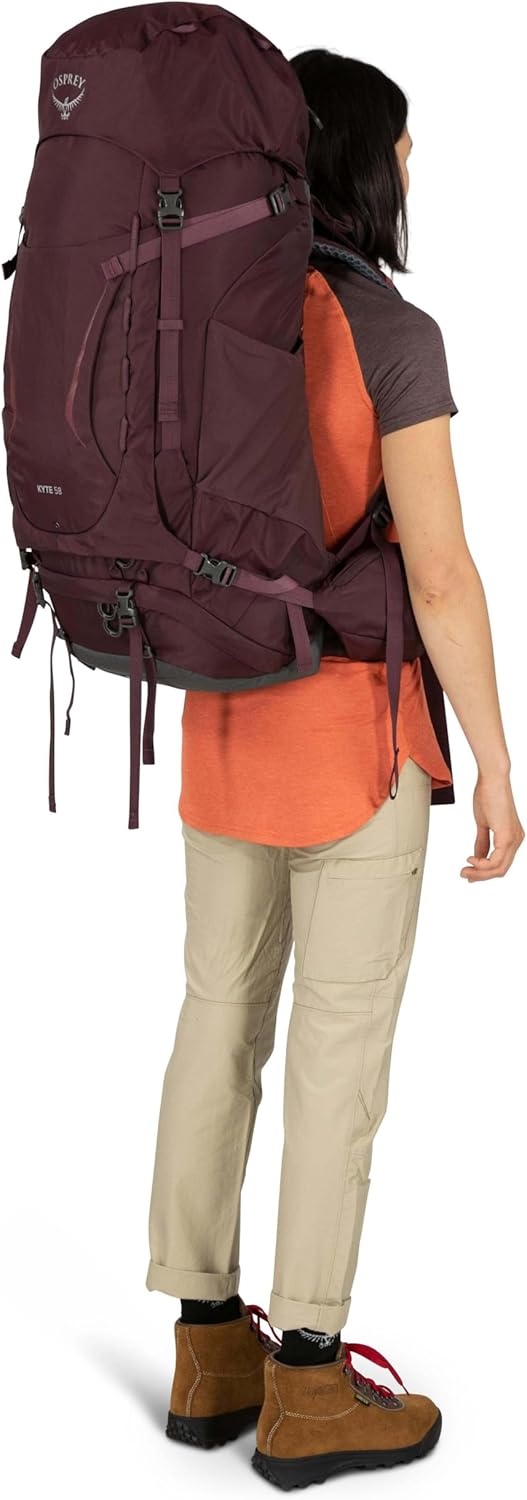 Osprey Europe Damen Kyte 58 Backpack Schwarz WXS/S, Schwarz WXS/S