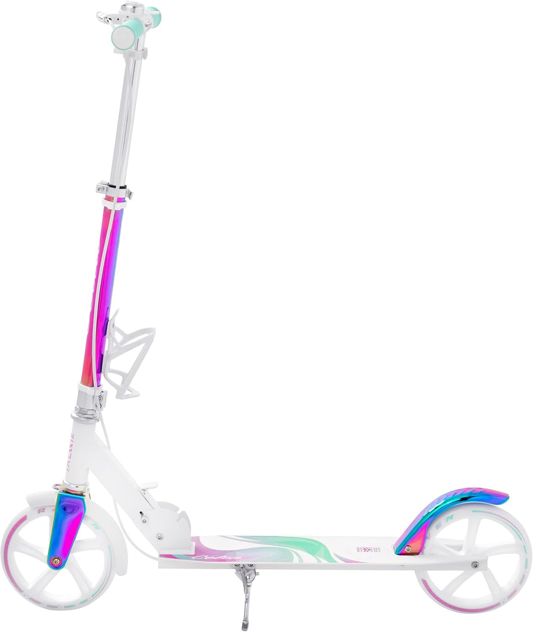 Raven Scooter, Roller, Tretroller, Kinderroller, 200mm mit Handbremse Celia White, Celia White