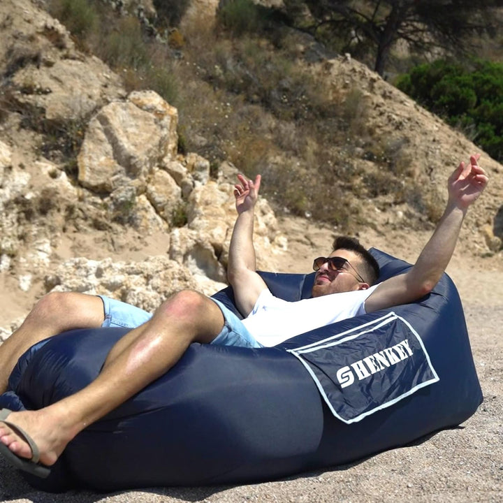 Aufblasbares Sofa,Luftsofa-Hängematte mit Wasserdichtem und Auslaufsicherem Design - Perfekte Tragba