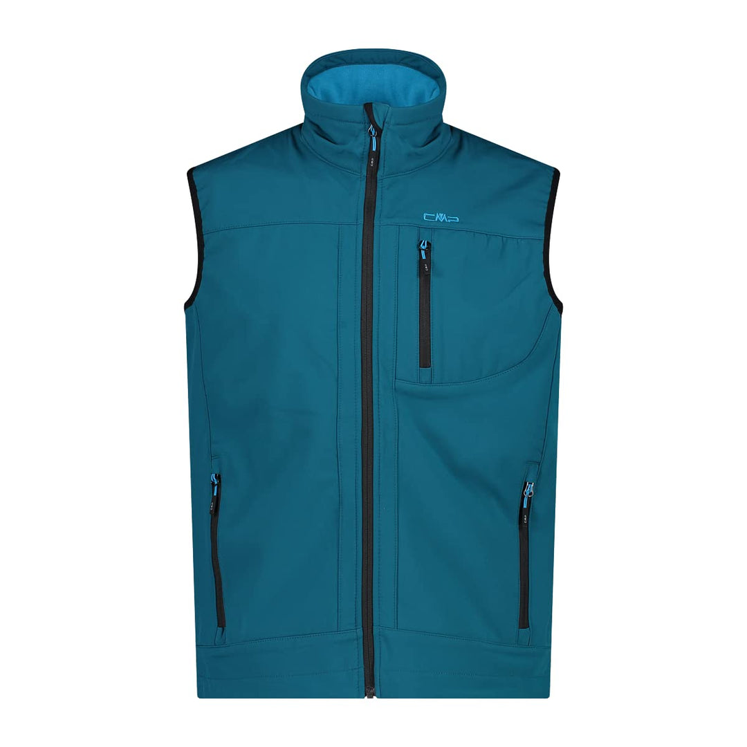CMP Herren Weste Softshell, Deep Lake