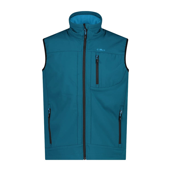CMP Herren Weste Softshell, Deep Lake
