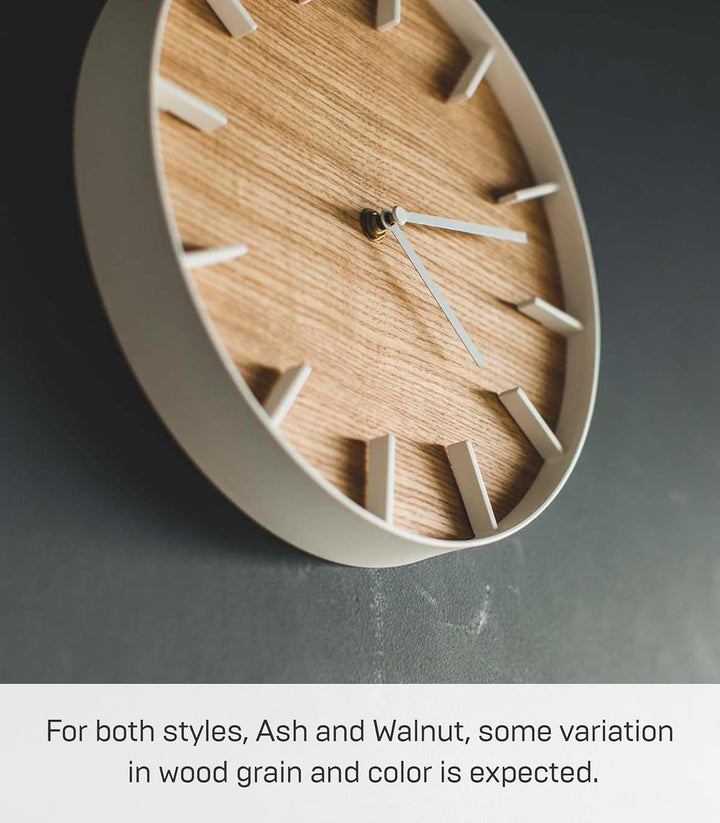 Wall clock - Rin - beige Weiss Single, Weiss Single