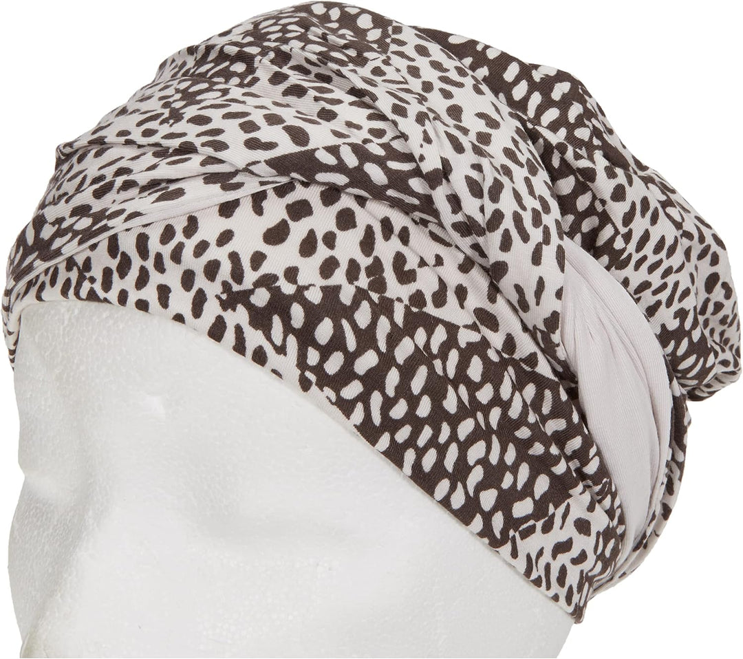 Christine Headwear Damen Shakti Turban-Printed Headband 1 stück (1er Pack) Patchwork Leo, 1 stü
