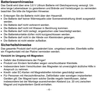 ABUS Secvest Mini-Funk-ffnungsmelder (silber) (Art.-Nr. FUMK50020S) - Komponenten für Sicherheitsger