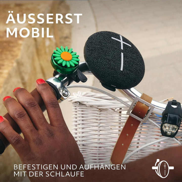 ULTIMATE EARS MINIROLL Ultraportabler wasserdichter Bluetooth-Lautsprecher, starker Bass, staubdicht