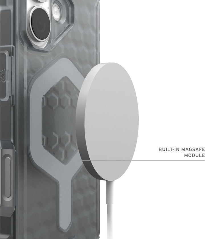 URBAN ARMOR GEAR Essential Armor MS Case kompatibel mit Apple iPhone 17 Hülle (Wireless Charging/Mag