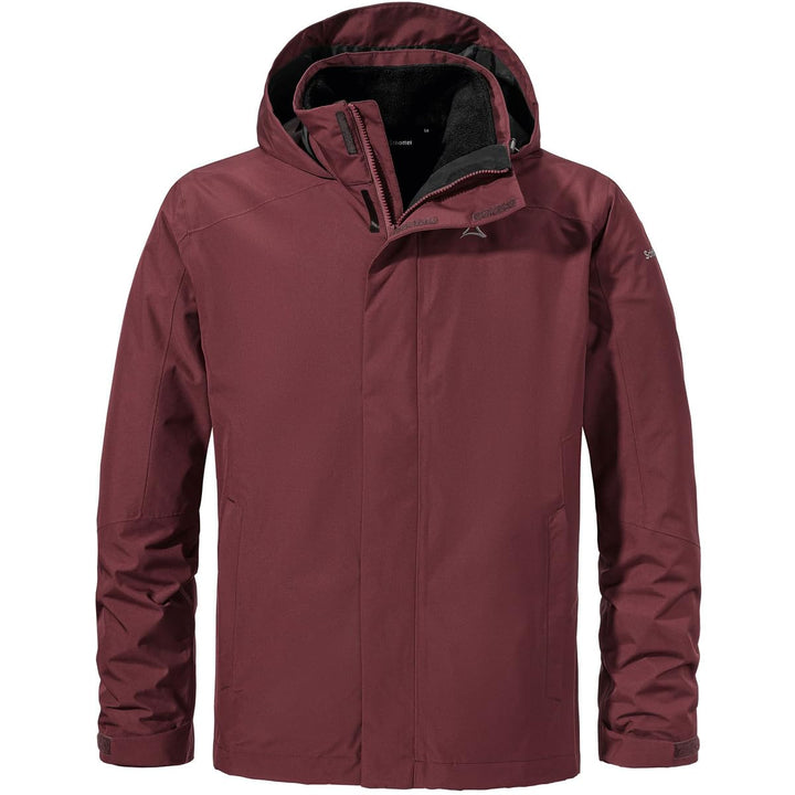 Schöffel Herren 3in1 Jacket Partinello M, wind- und wasserdichte Winterjacke mit separat verwendbare