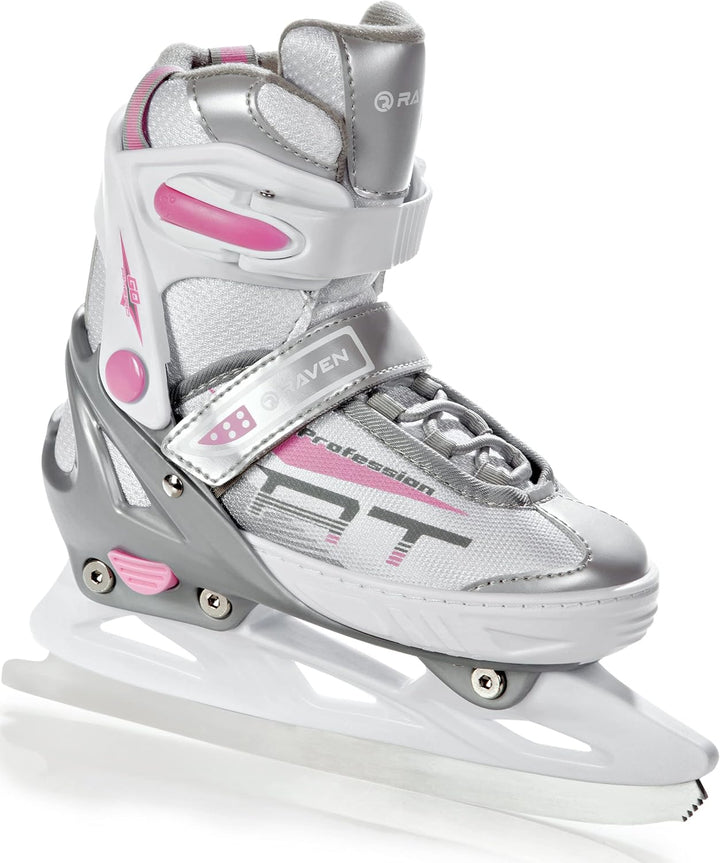 RAVEN Profession 2in1 Schlittschuhe Inlineskates Inliner für Kinder und Erwachsene verstellbar, 31-3