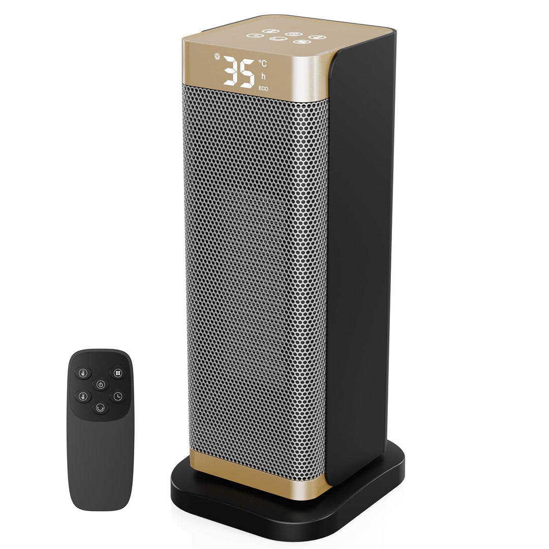 2000W Energiesparend Heizlüfter Leise - 3 Gänge PTC Keramik Schnell Heizung mit ECO Konstante Temper