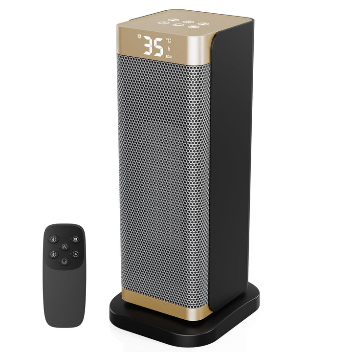 2000W Energiesparend Heizlüfter Leise - 3 Gänge PTC Keramik Schnell Heizung mit ECO Konstante Temper