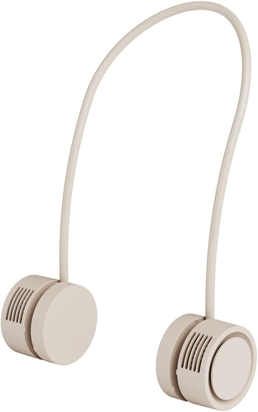 Fydun Tragbarer Nackenventilator, Mini-USB-Aufladung, Freihändig, Flügellos, Hängender Halsventilato