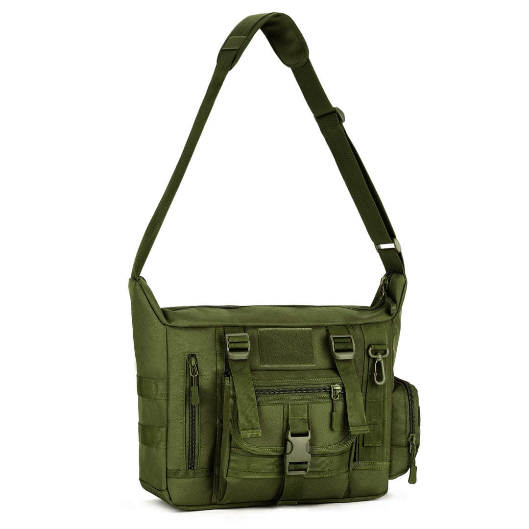 Huntvp Taktisch Schultertasche Militär Crossbody Bag Sling Tasche Wasserabweisend Umhängetasche Mess